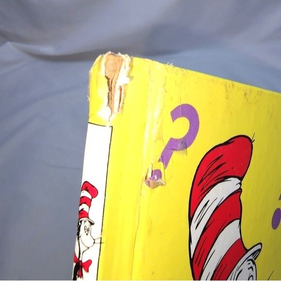 Vintage 1976 "The Cat's Quizzer" By Dr Seuss Children's Book Rare Banned Retired - Picture 6 of 9